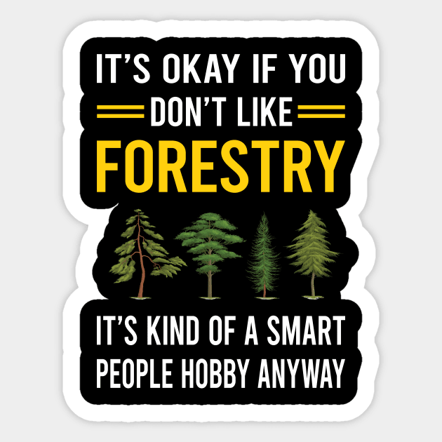 Smart People Hobby Forestry Sticker by Good Day